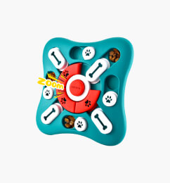 Dog Puzzle Toys, Squeaky Treat Dispensing Dog